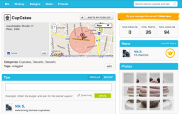 La fonction photo de Foursquare détourné!